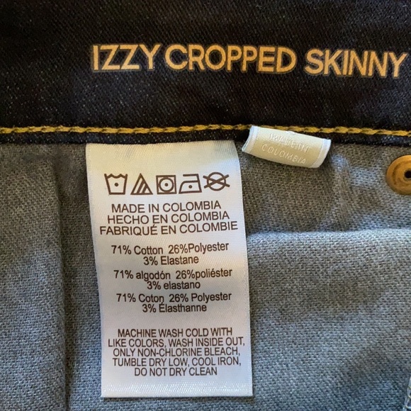 Michael Kors Izzy Cropped Skinny Mid Rise Jeans - Picture 3 of 4